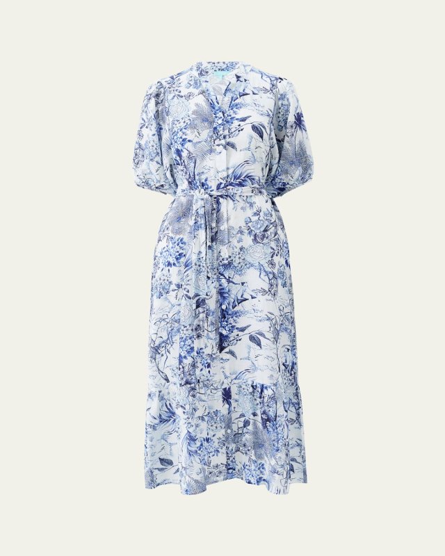 Kitty Belted Maxi Shirtdress